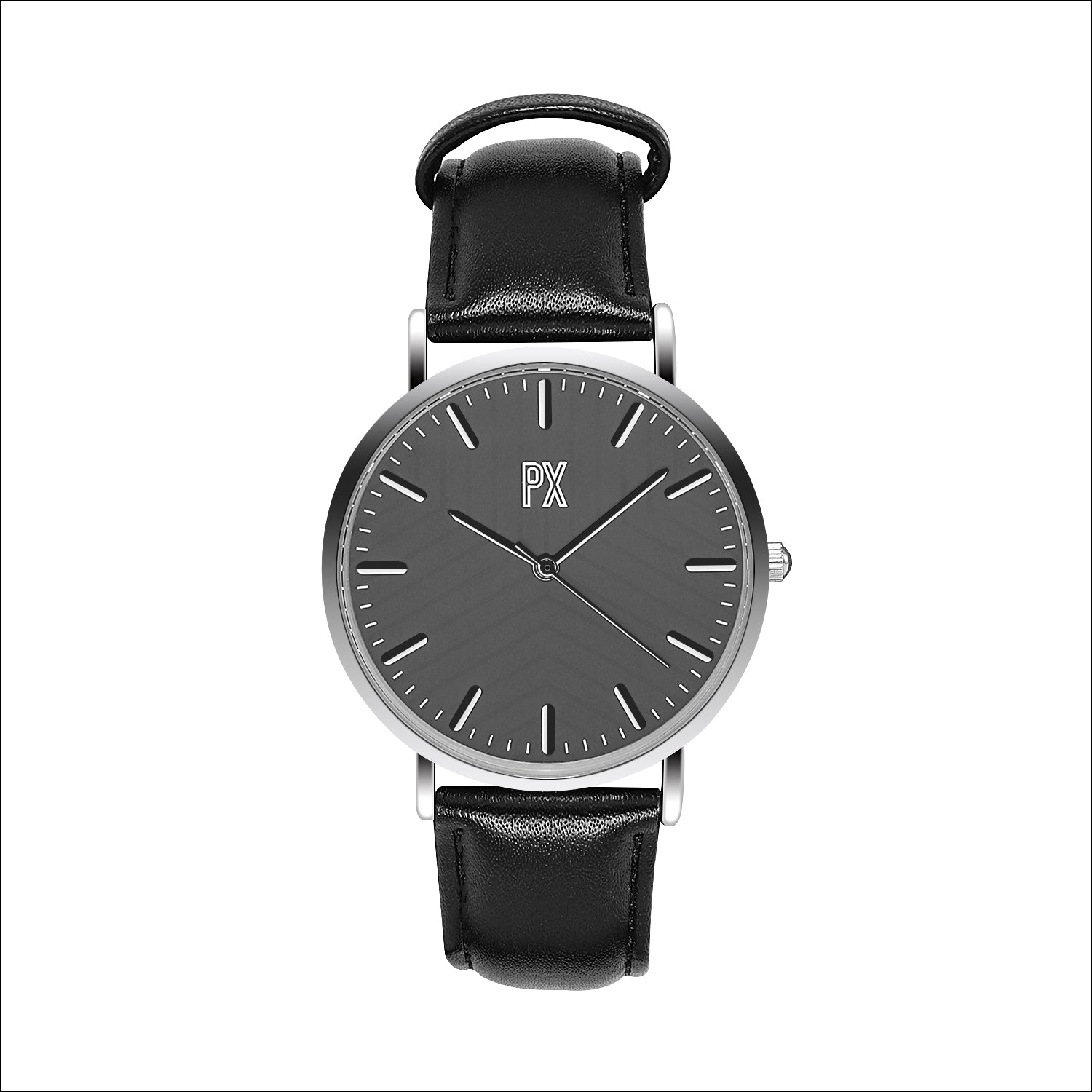 Terry Leather Strap Watch