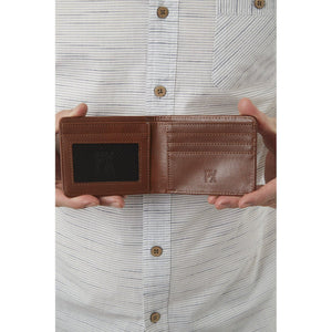 Evan Vegan Leather Bi-Fold Wallet - PX Clothing