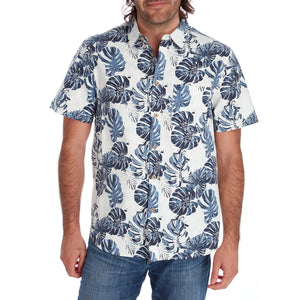 Griffin Printed Slub Shirt