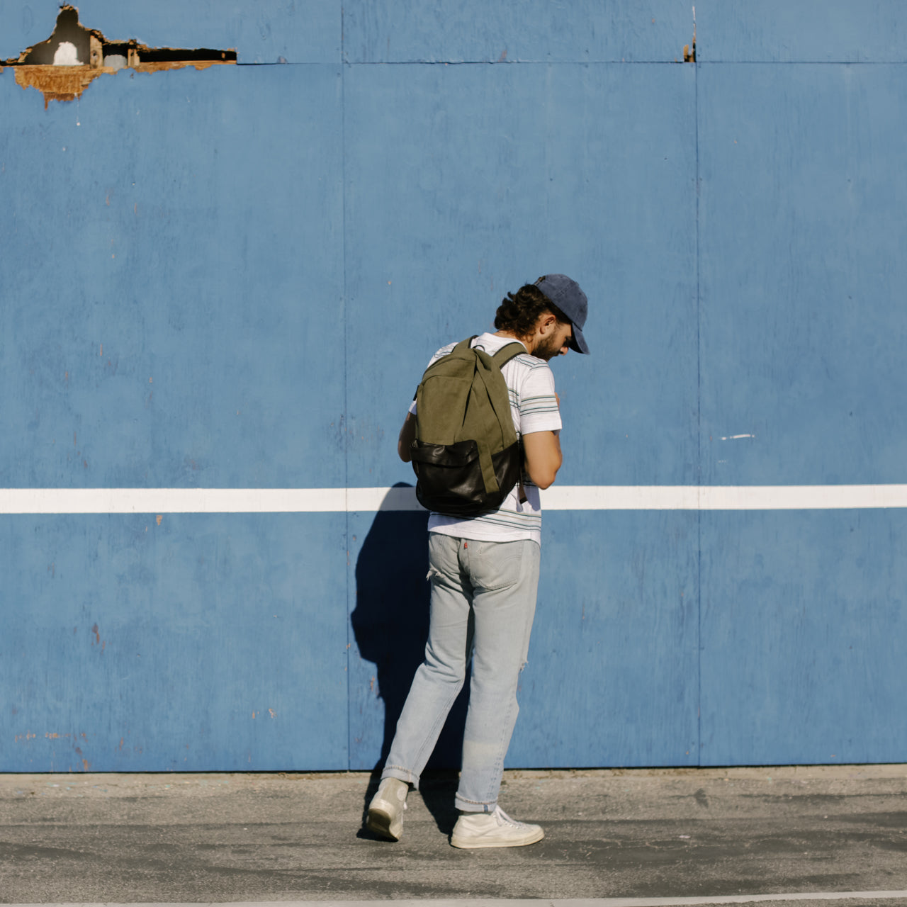 Carson Canvas Backpack