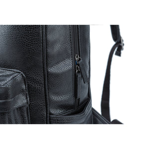 Wesley Pebbled Vegan Leather Backpack