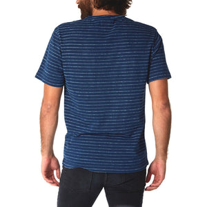 Lucas Indigo Jacquard Tee