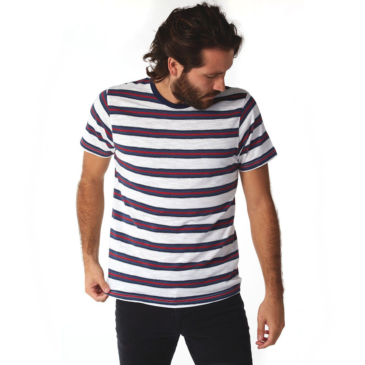 Mateo Striped Tee - PX Clothing