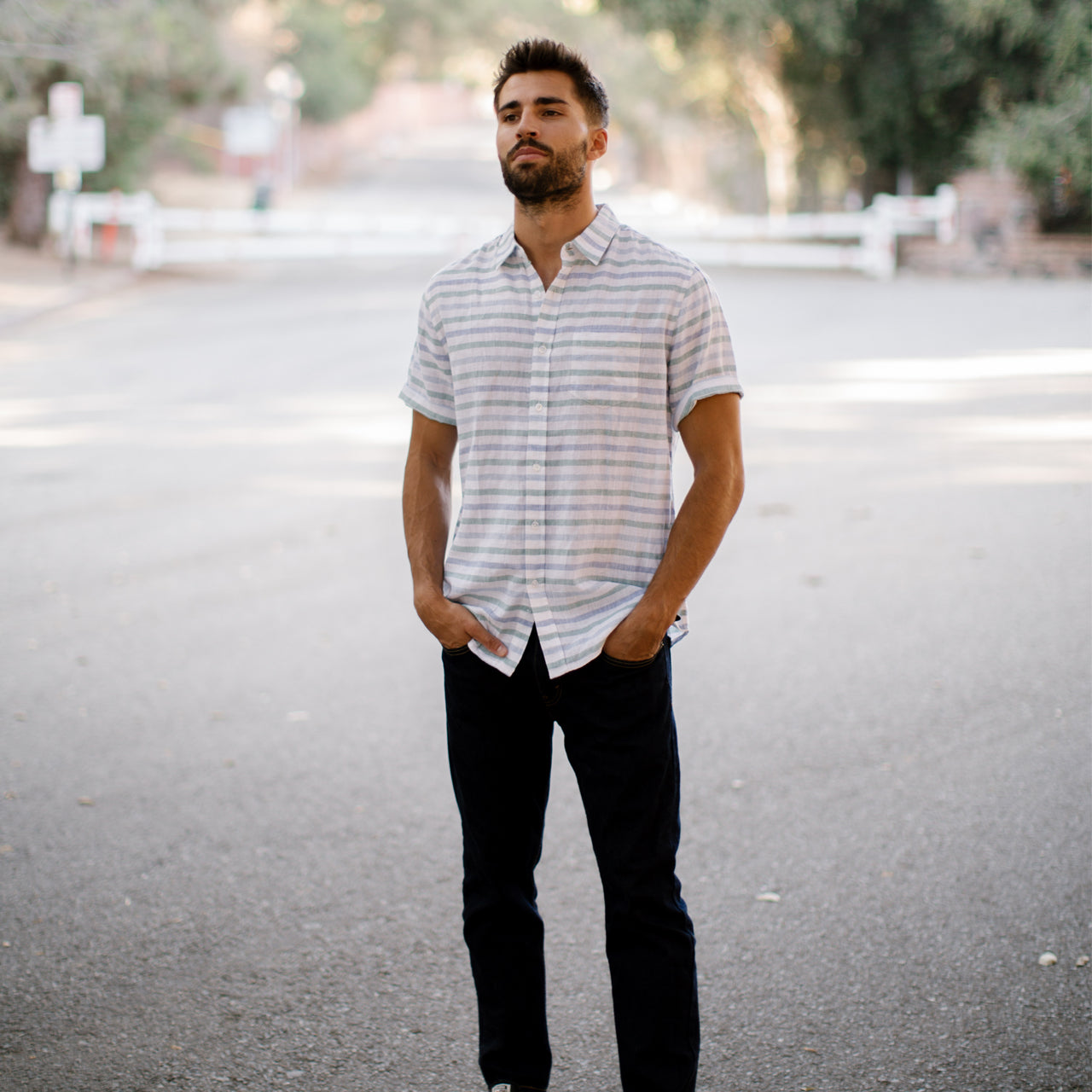 Conrad Linen Cotton Shirt