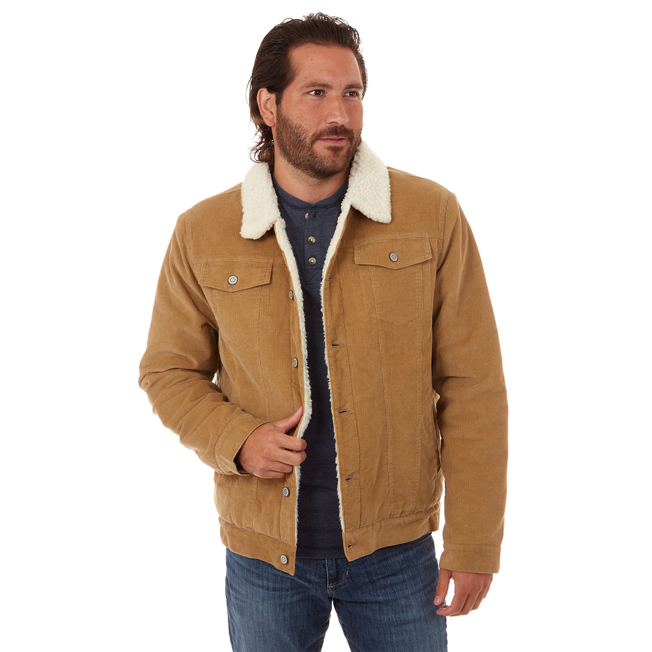 Kolton Corduroy Aviator Jacket