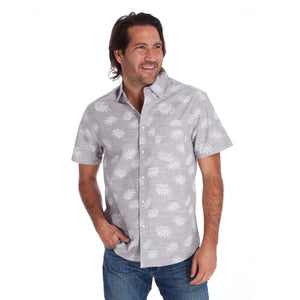 Brady Printed Slub Shirt