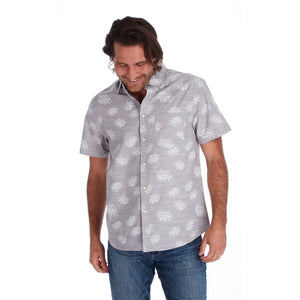 Brady Printed Slub Shirt