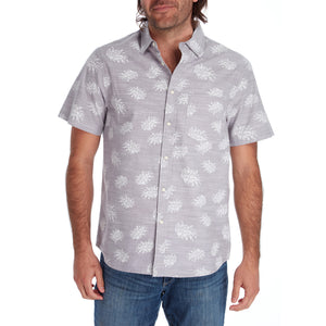 Brady Printed Slub Shirt