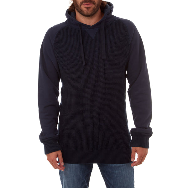 LAT 6917 - Men's Fine Jersey Hooded Long Sleeve Raglan T-Shirt