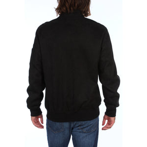 Austin Suede Cargo Bomber Jacket