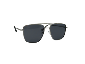 Emile Polarized Sunglasses Silver