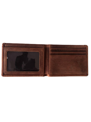 Kyle Leather Perforated Bifold Wallet