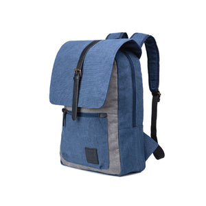 Lincoln Two Tone Canvas Backpack