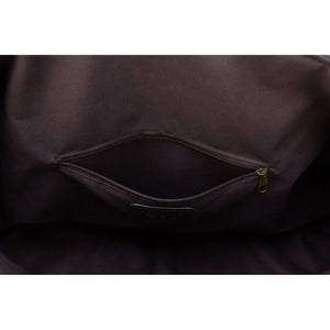 Gunner Brown Vegan Leather Duffle Bag