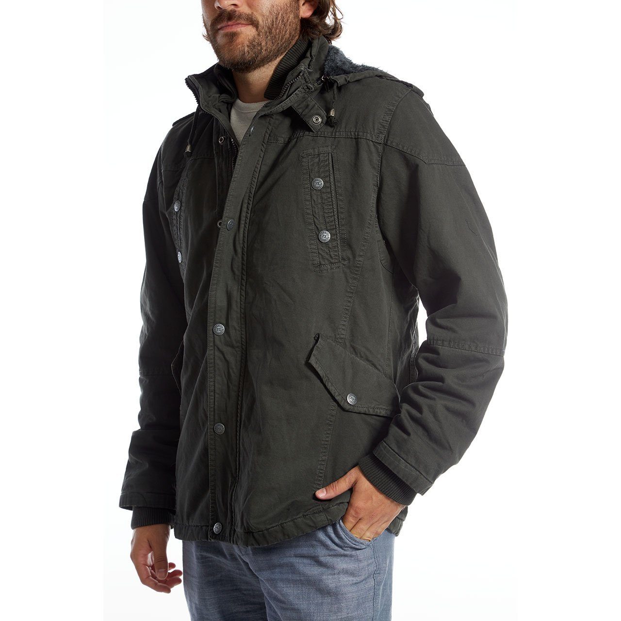 Zach Dark Olive Jacket