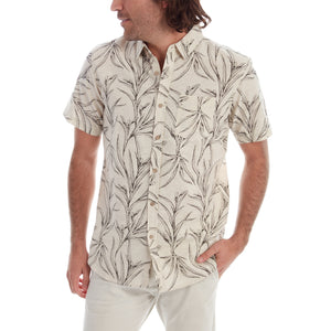 Kyle Printed Linen Cotton Shirt