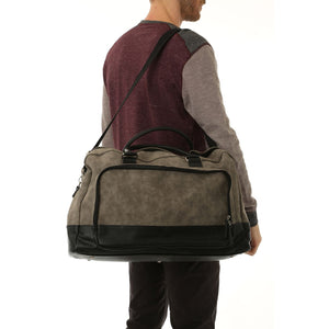 Duffle Bag - Marcel Two Tone Duffle Bag